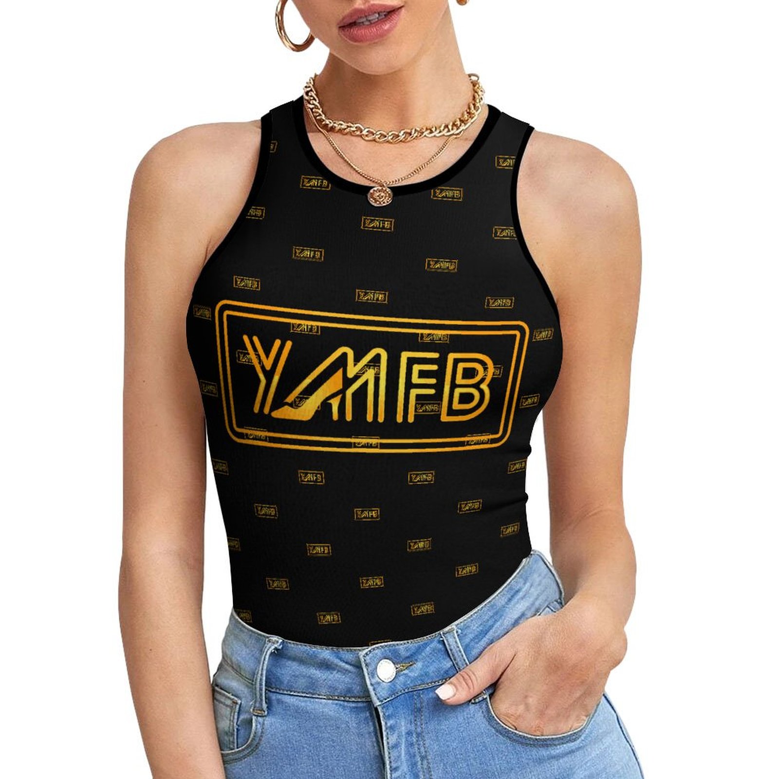 Short Tank Top(All-Over Printing) - Image 8