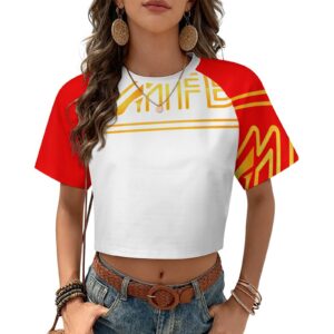 180gsm Cropped T-Shirt(All-Over Printing)