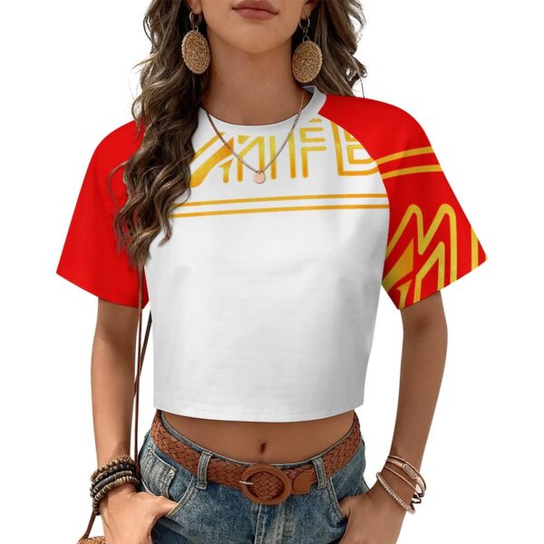 180gsm Cropped T-Shirt(All-Over Printing)