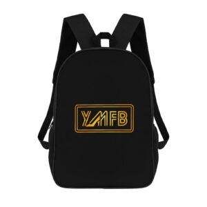 17 inch Black Schoolbag & Shoulder Backpack