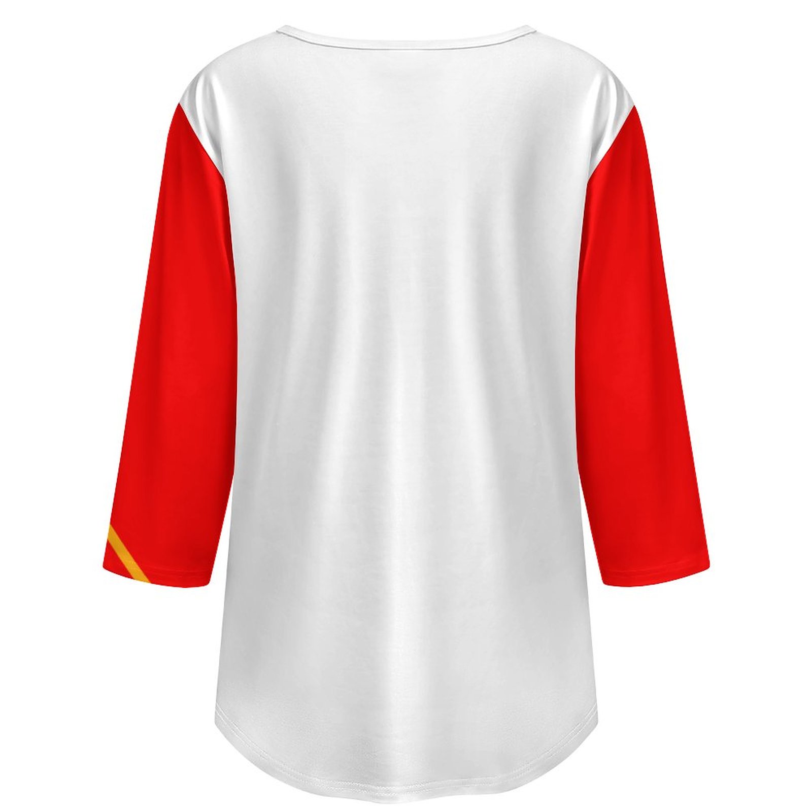 200gsm Women's 3/4 Sleeve Top(All-Over Printing) - Image 5