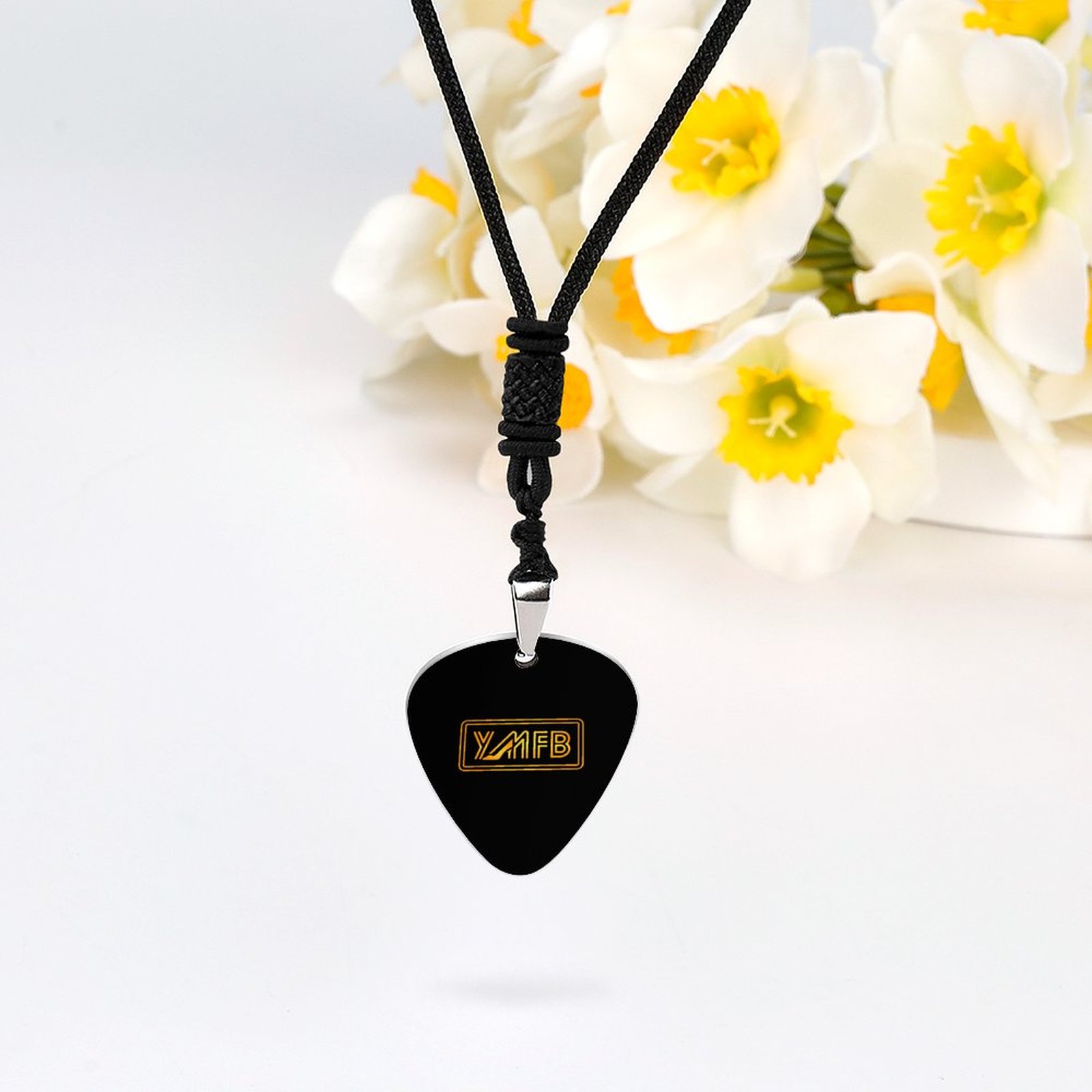 Trendy Guitar Pick Necklace - Image 7