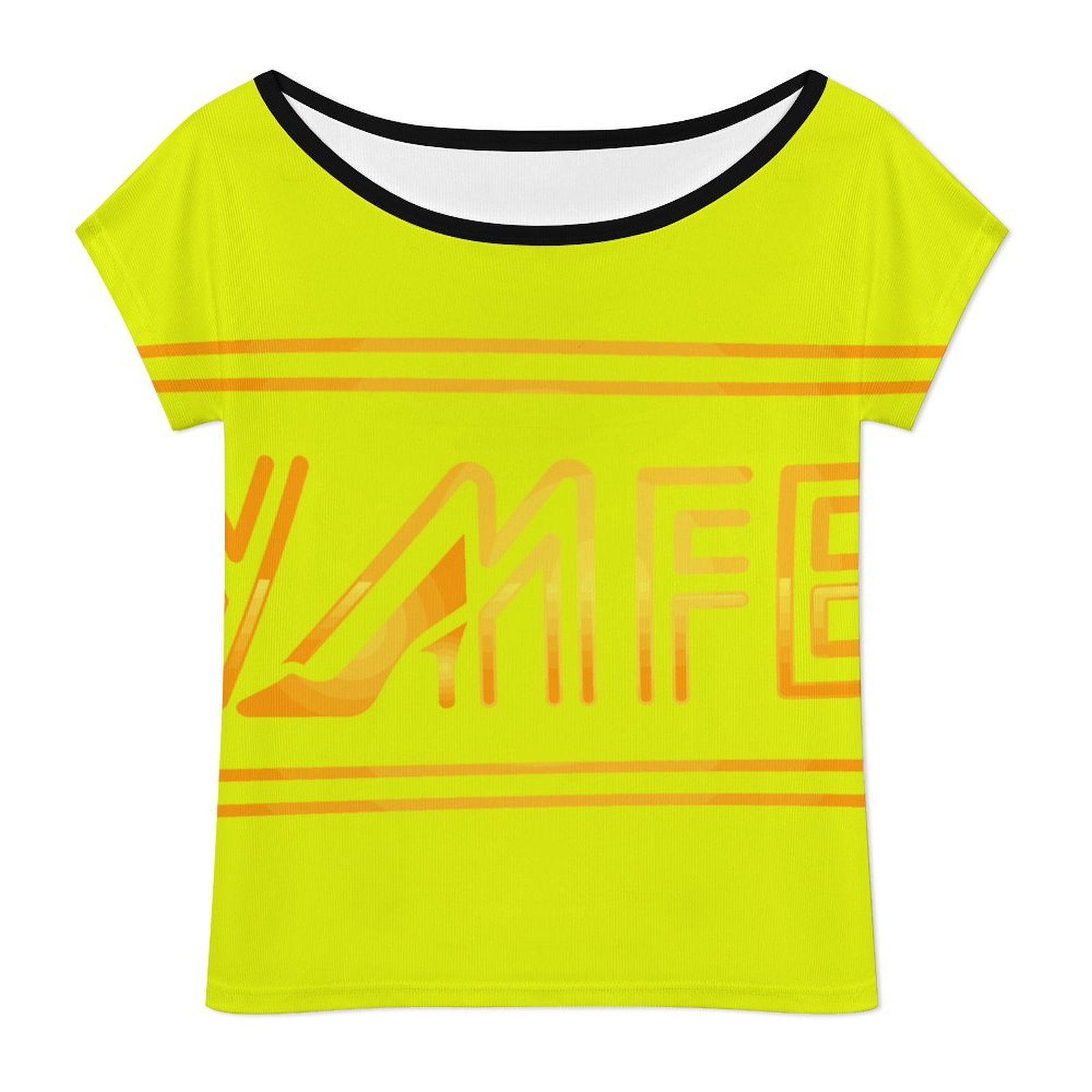 Off the Shoulder Top(All-Over Printing) - Image 3