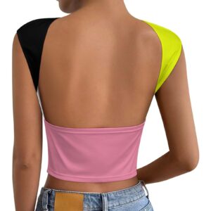 180gsm Women's Backless Top(All-Over Printing)
