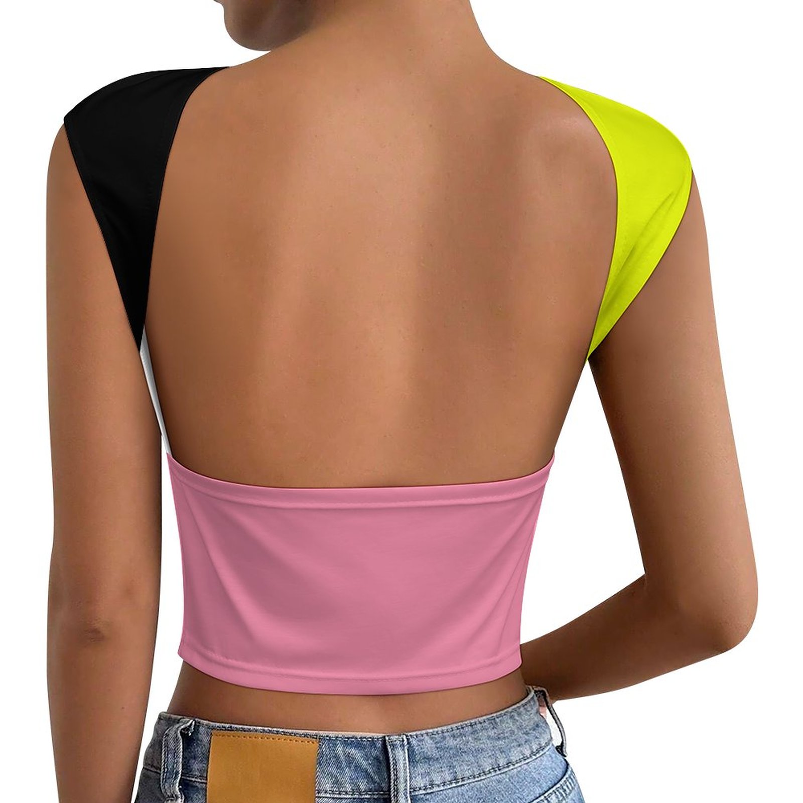 180gsm Women's Backless Top(All-Over Printing)