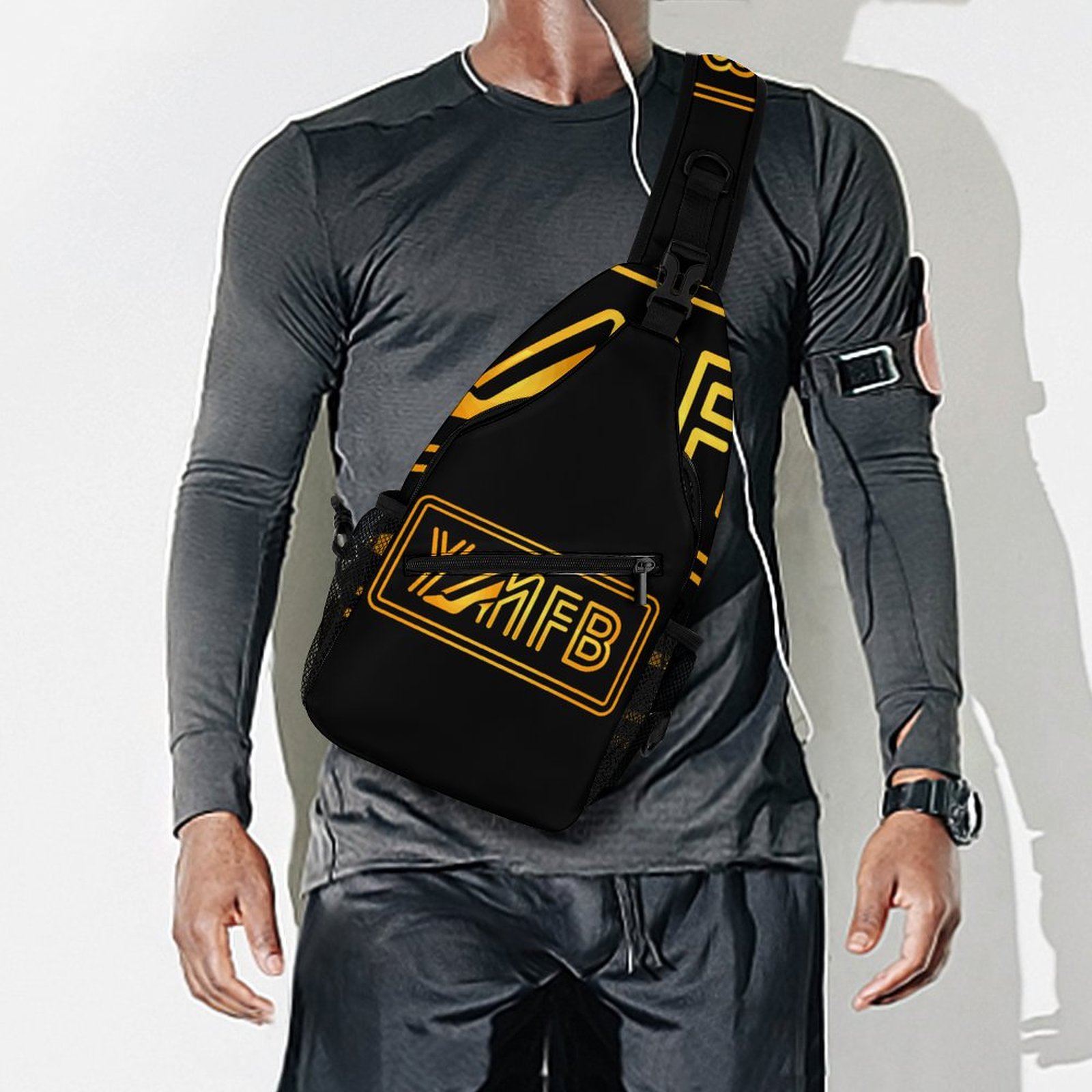 Create Unique Sling Bags with Our durable polyester (All-Over Printing) - Image 7