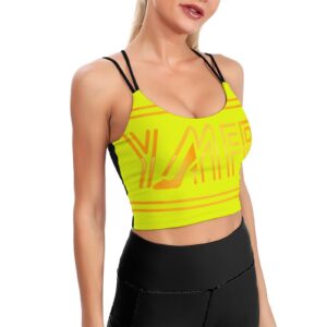 Workout Crop Yoga Tank Top(All-Over Printing)