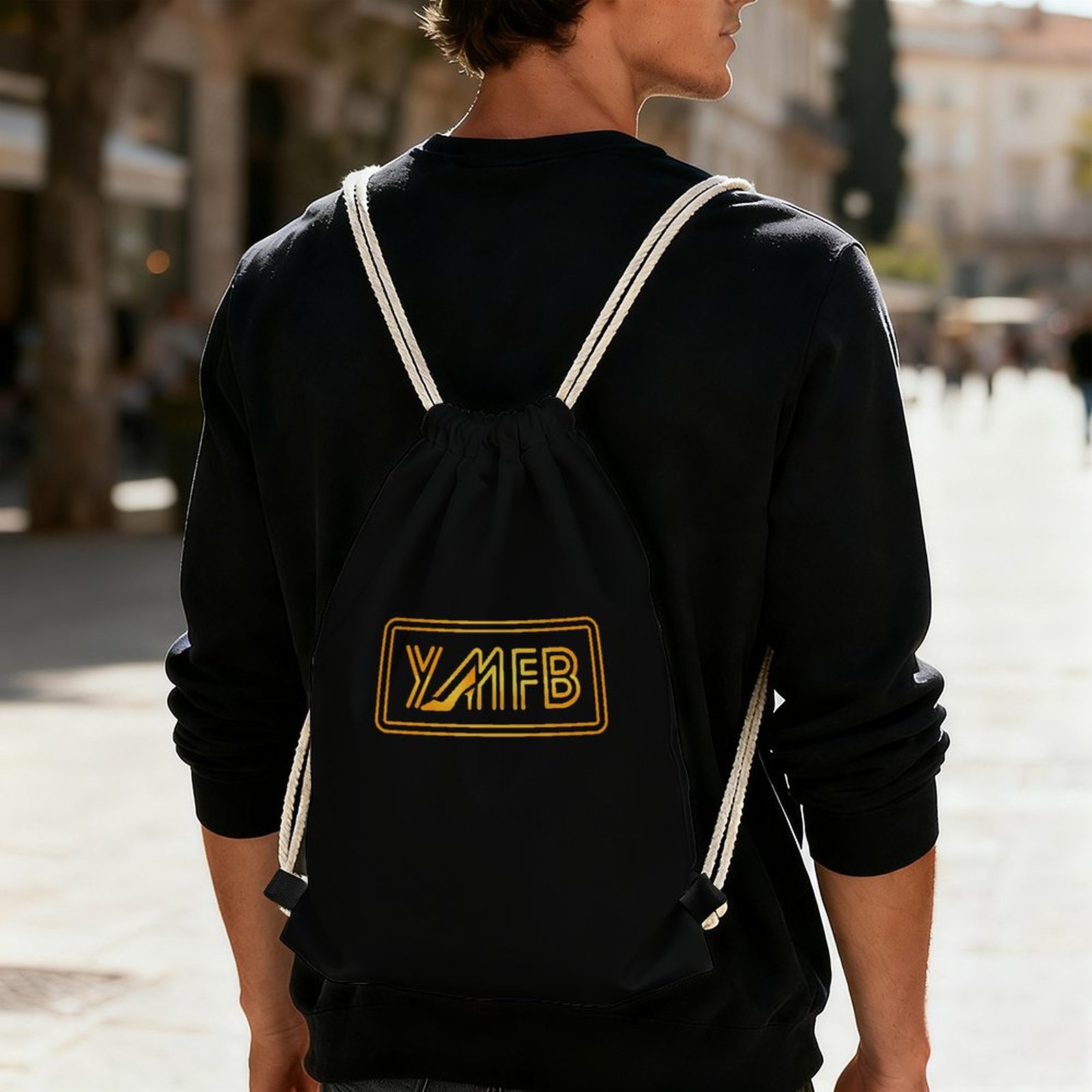 DTG Drawstring Backpack(One-sided Printing) - Image 5