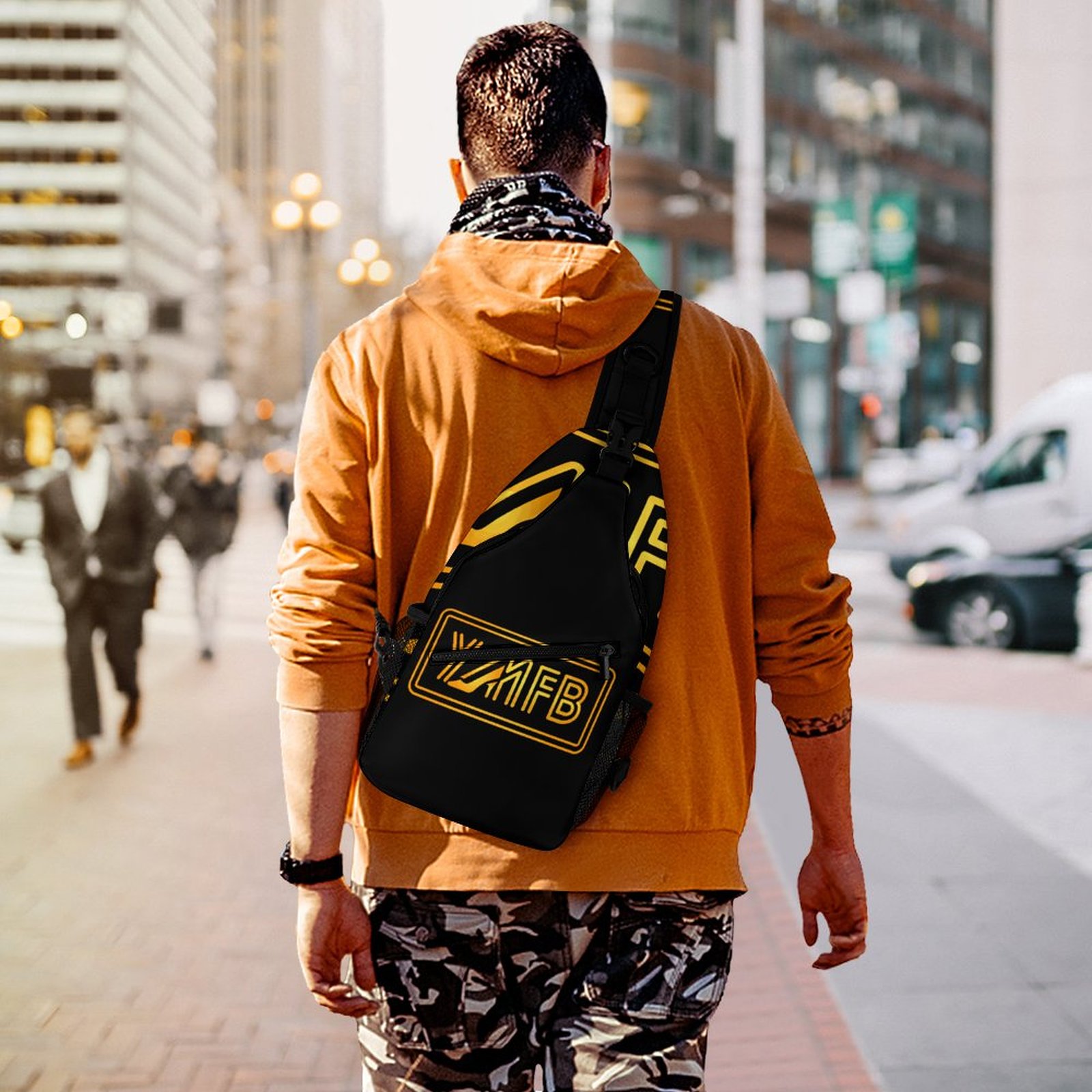 Create Unique Sling Bags with Our durable polyester (All-Over Printing) - Image 8