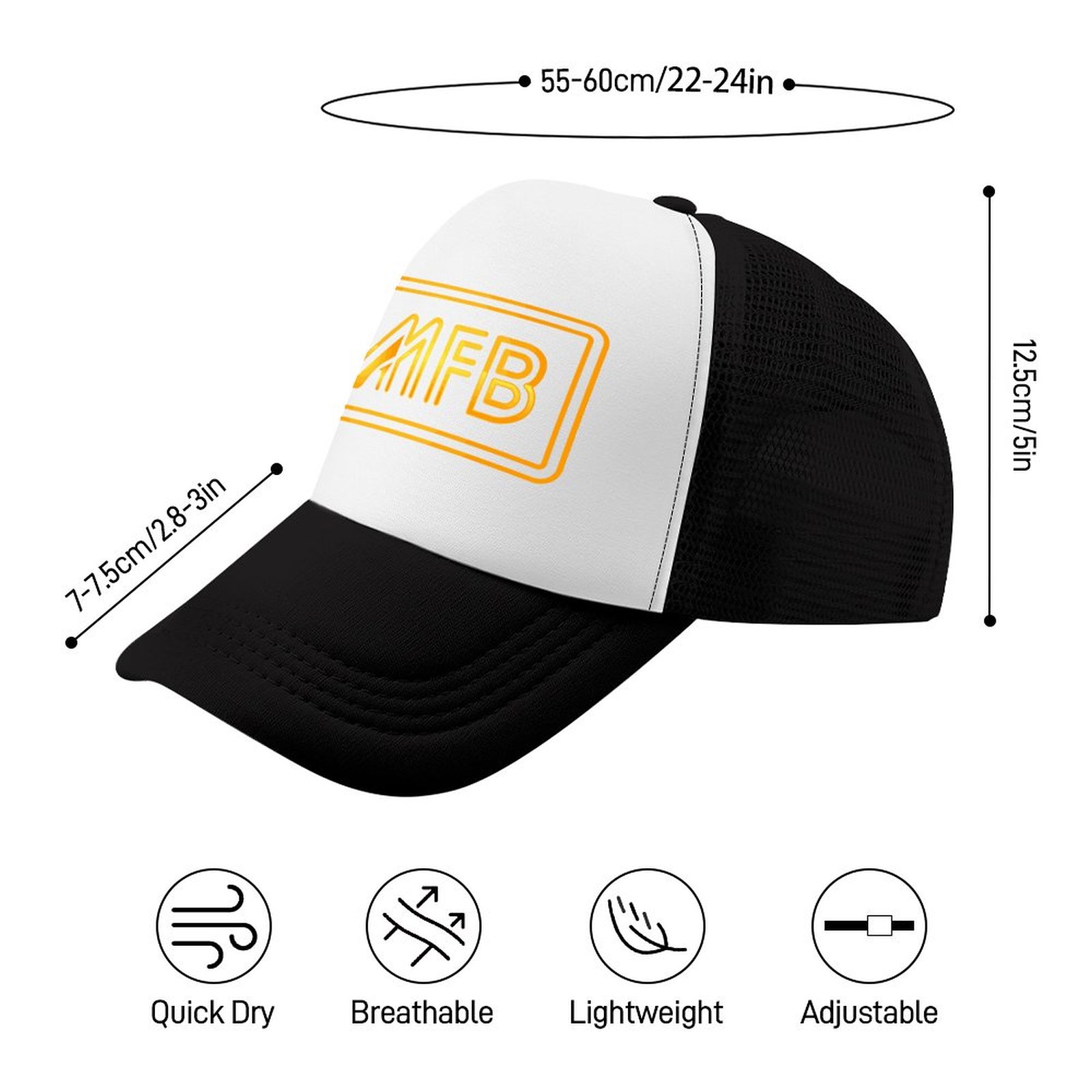 Mesh Baseball Cap - Image 2