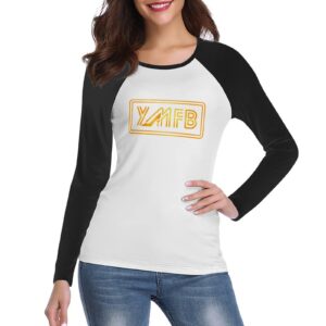 DTG 150gsm Raglan Women's Long Sleeve T-shirt