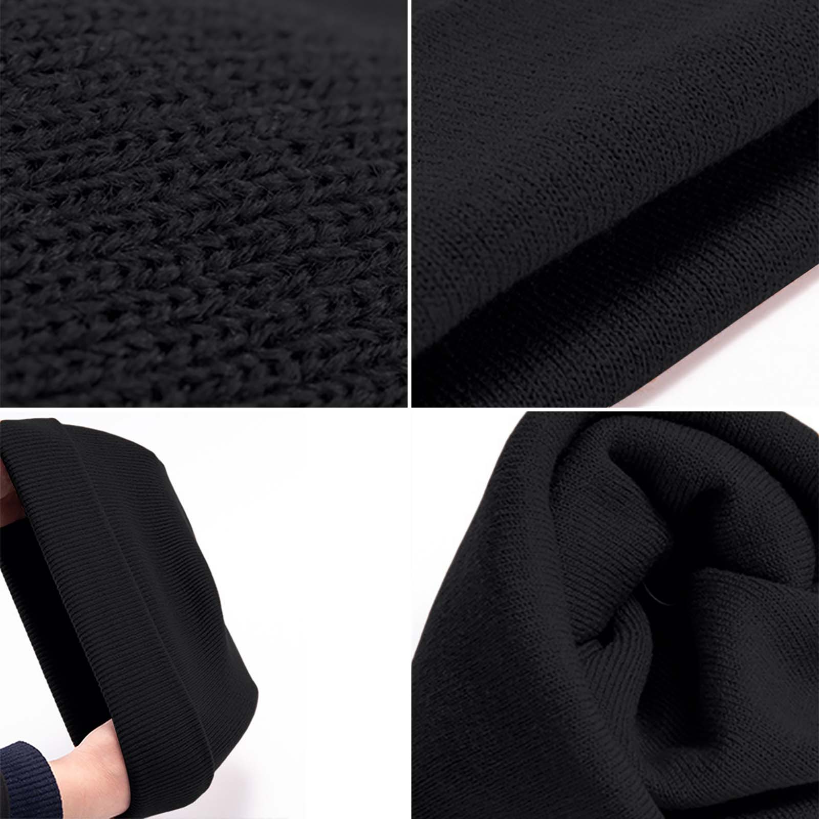 DTF 300gsm Knit Warm Winter Hats(Front Printing) - Image 8