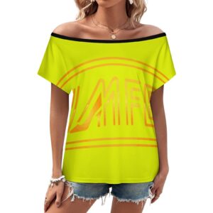 Off the Shoulder Top(All-Over Printing)