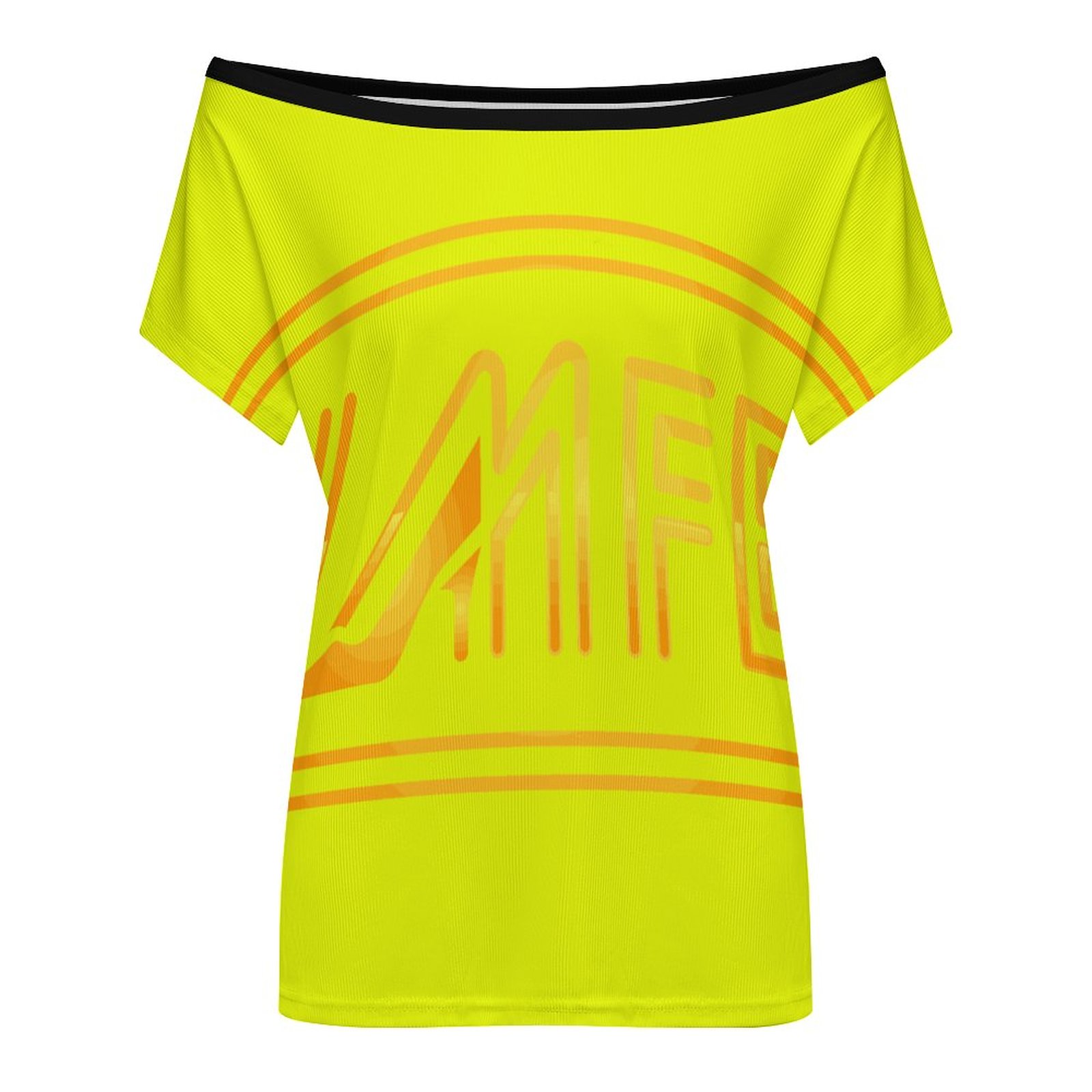 Off the Shoulder Top(All-Over Printing) - Image 4