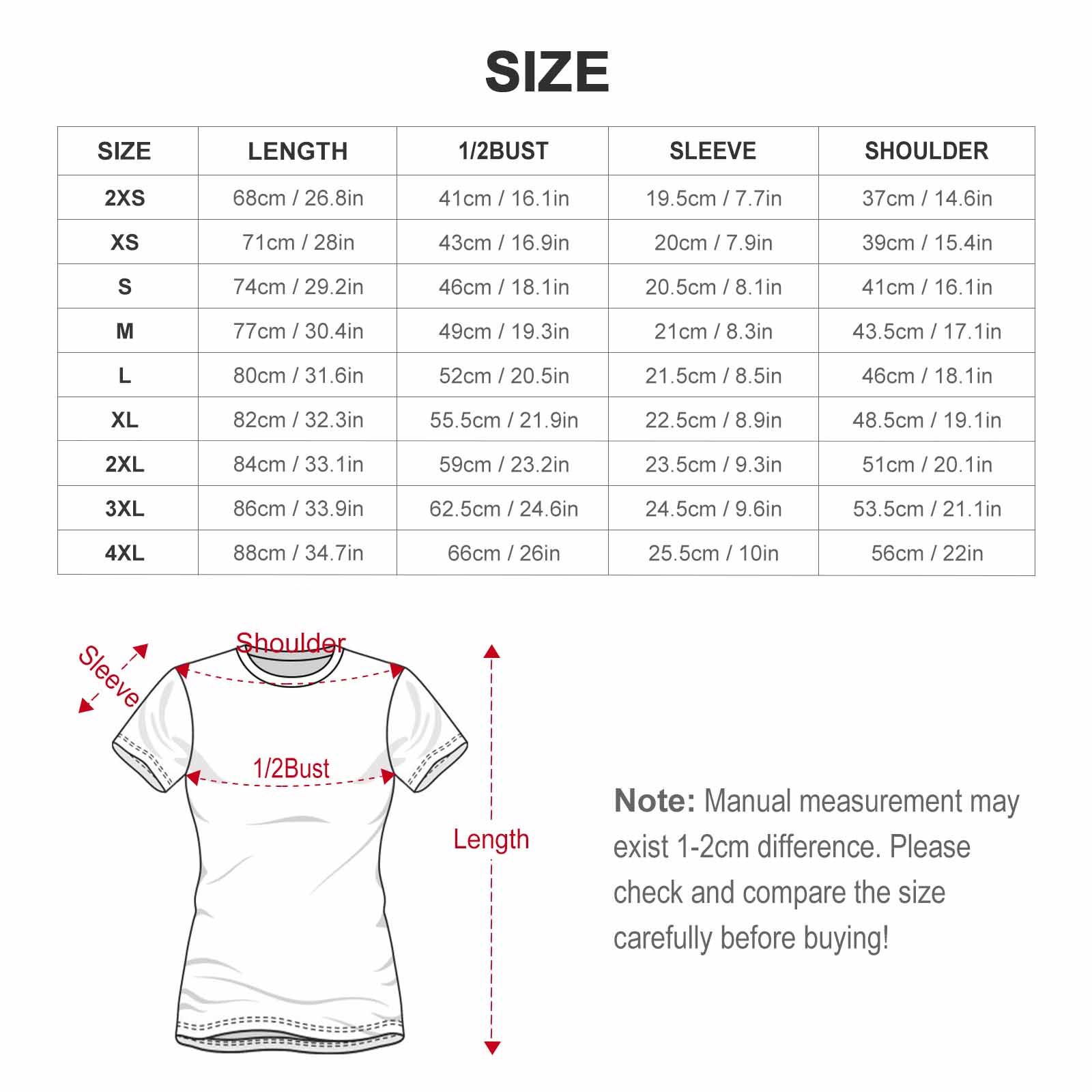 DTG 190gsm Cotton Summer Short Sleeve T-Shirts for Women(All-Over Printing) - Image 6