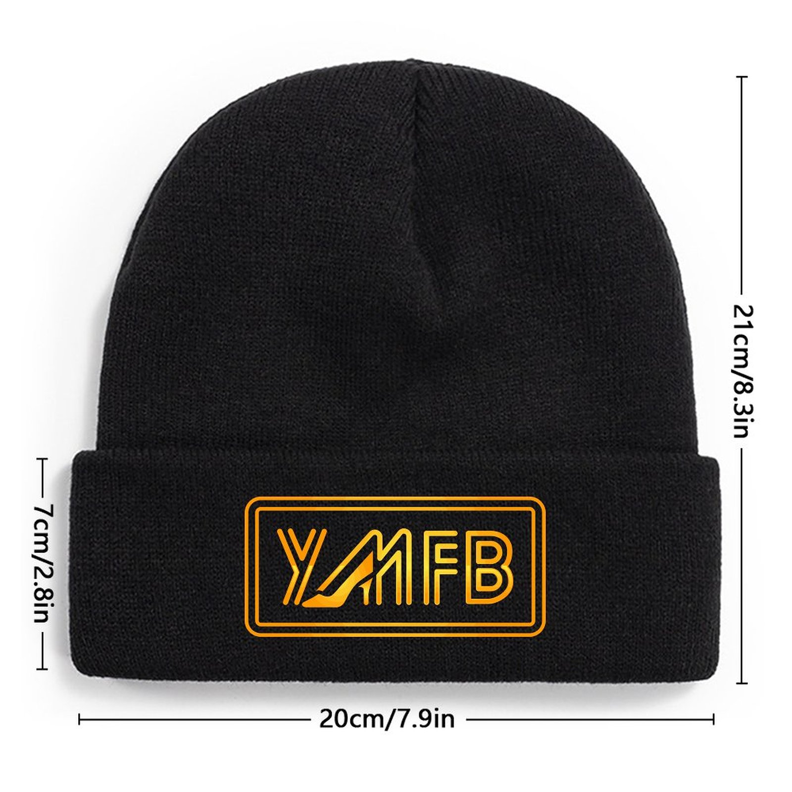 DTF 300gsm Knit Warm Winter Hats(Front Printing) - Image 2