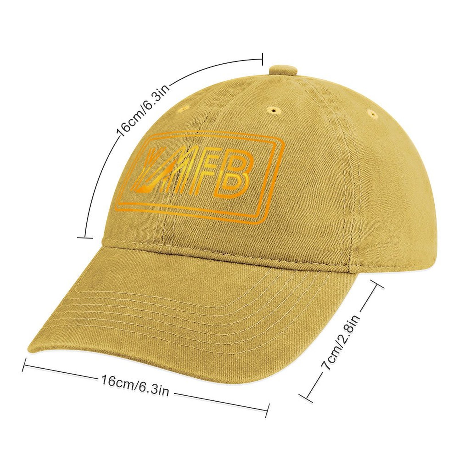 Adjustable Peaked Caps for Men and Women - Image 2