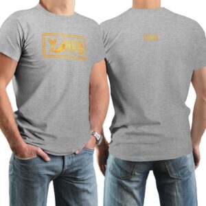 DTG 150gsm Short Sleeve Tshirt Men (High Definition & Dual-sided Printing)