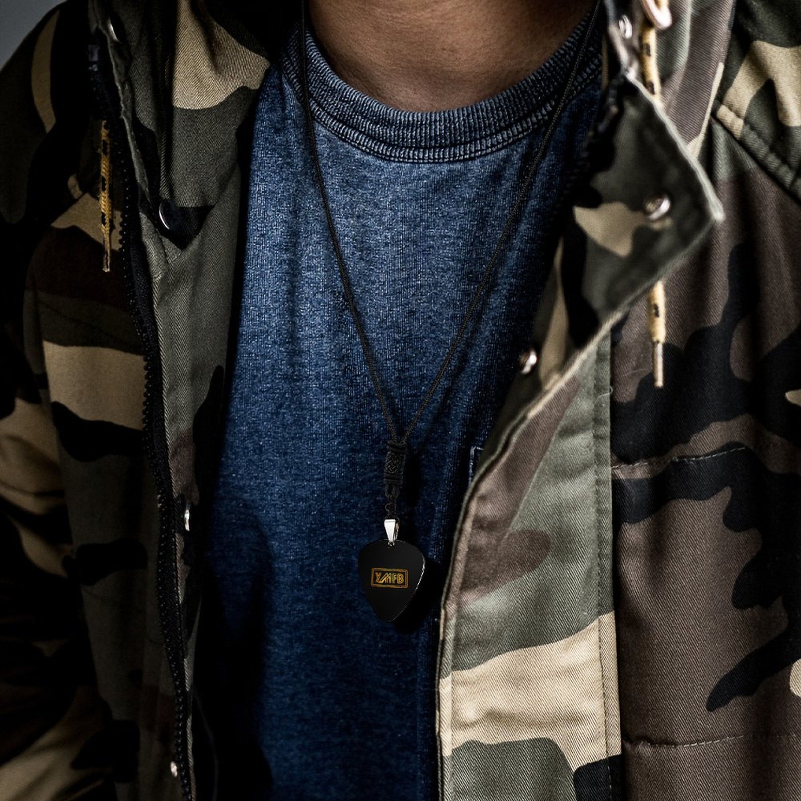 Trendy Guitar Pick Necklace - Image 6