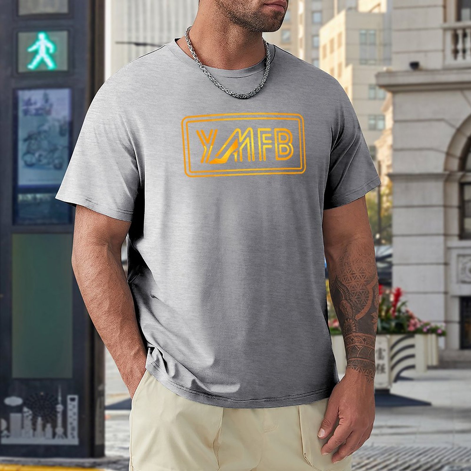 DTG 150gsm Short Sleeve Tshirt Men (High Definition & Dual-sided Printing) - Image 5