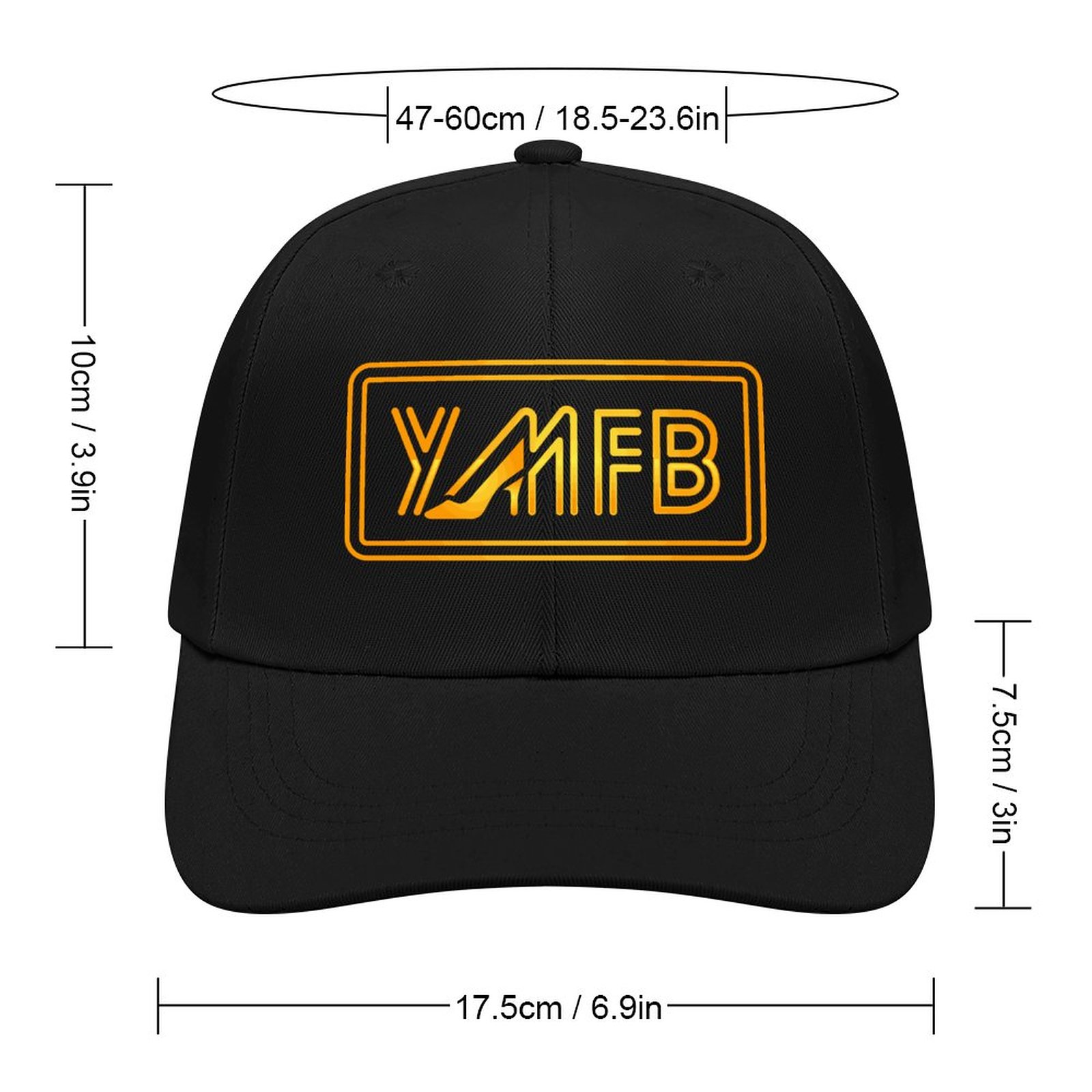 Polyester Baseball Cap (Front Printing) - Image 2